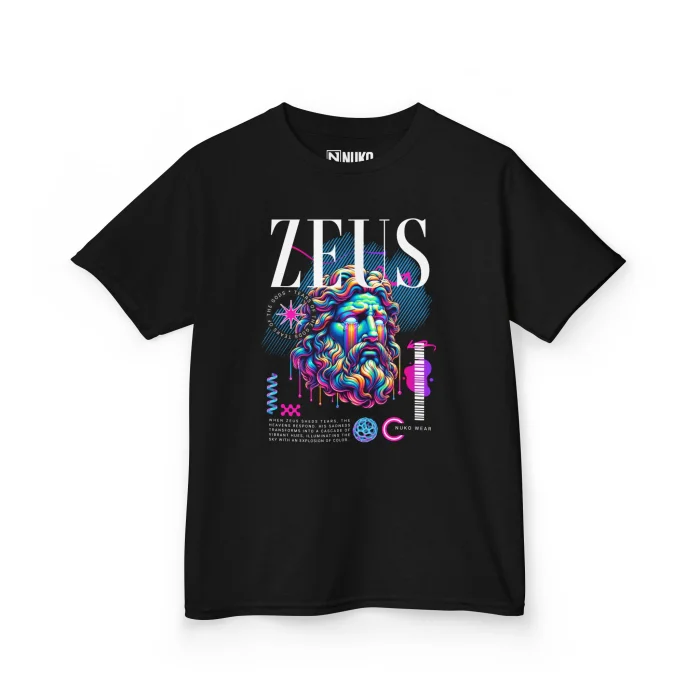 T-shirt Dziecięcy z nadrukiem Zeus